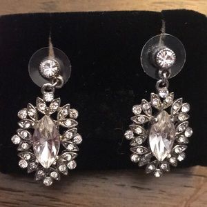 Statement Nina Cluster Drop Earrings